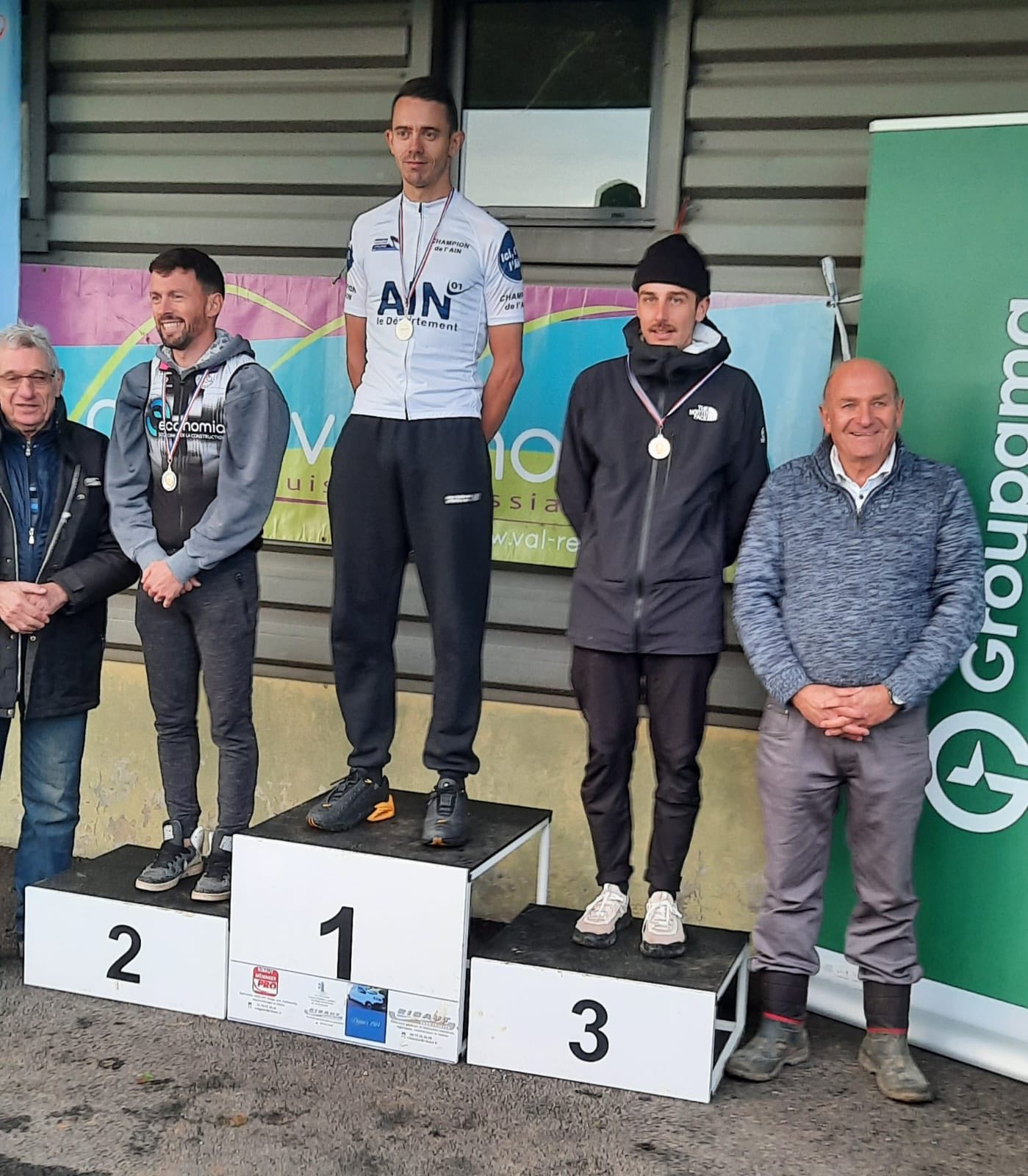 Medhi champion de l’Ain de cyclo-cross à Tréffort