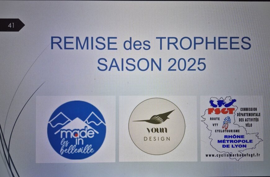 Trophées FSGT69 2025