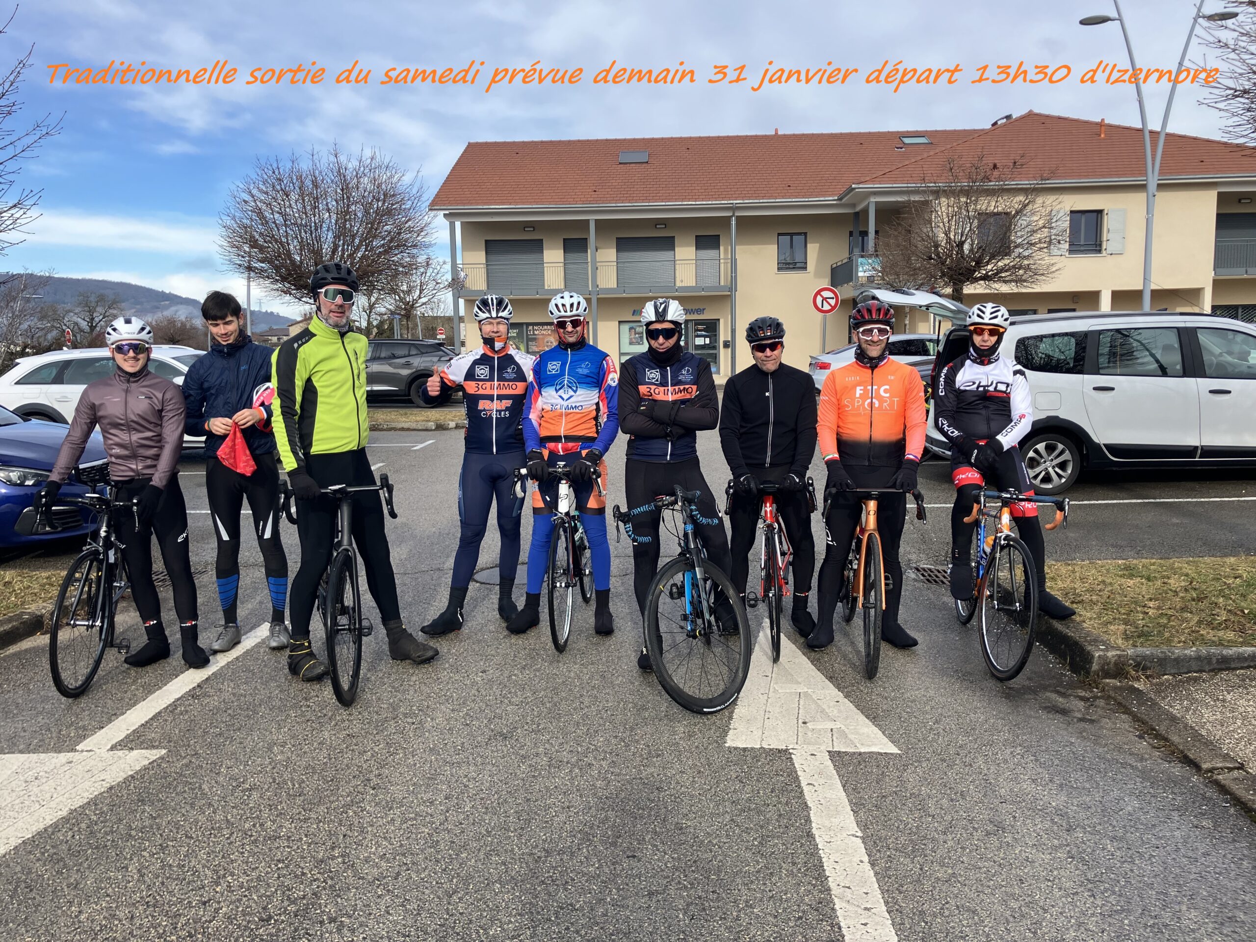 Sortie prévue ce samedi 31 janvier 2026