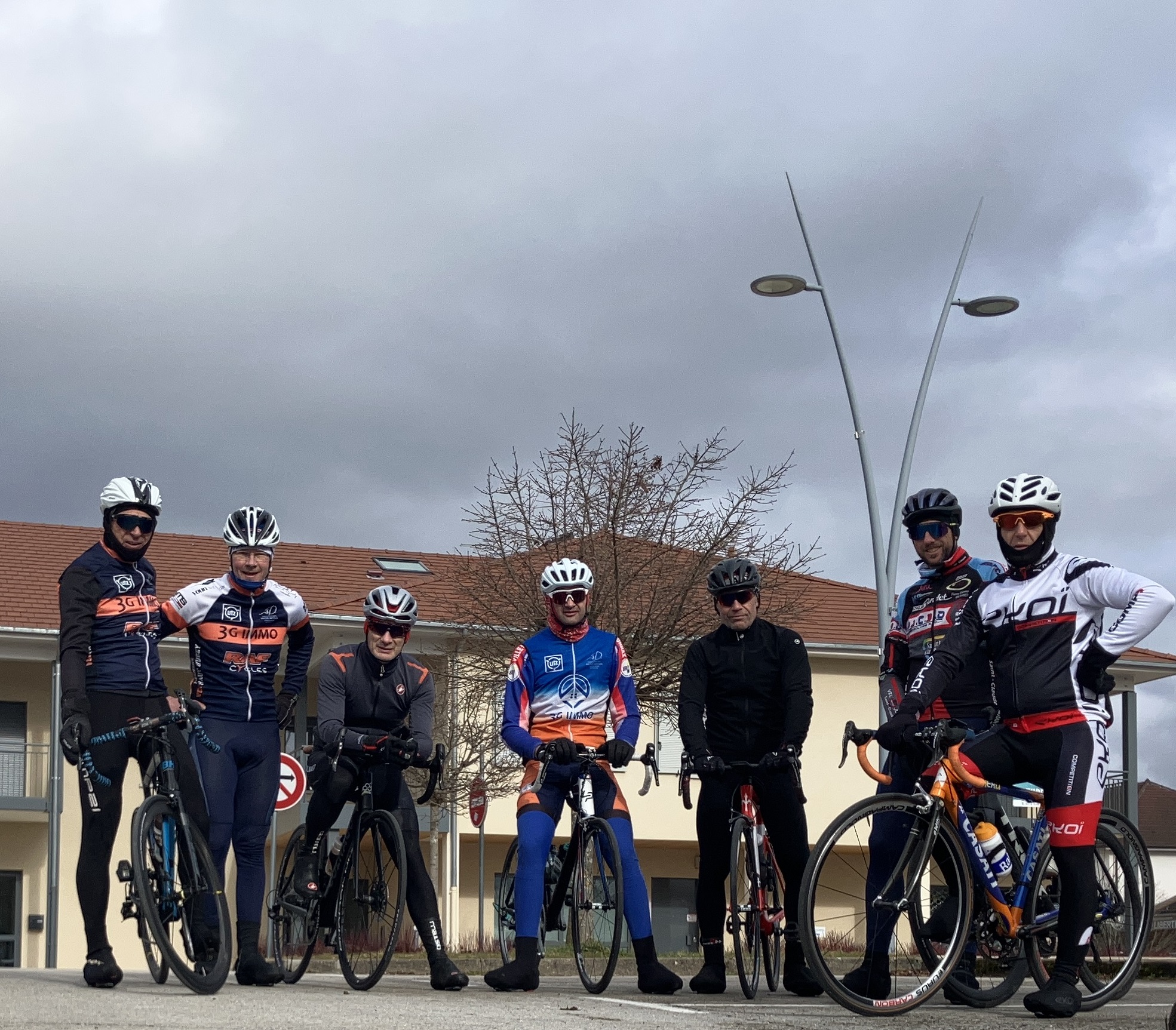 7 cyclistes pour la 4ème sortie du samedi de 2026