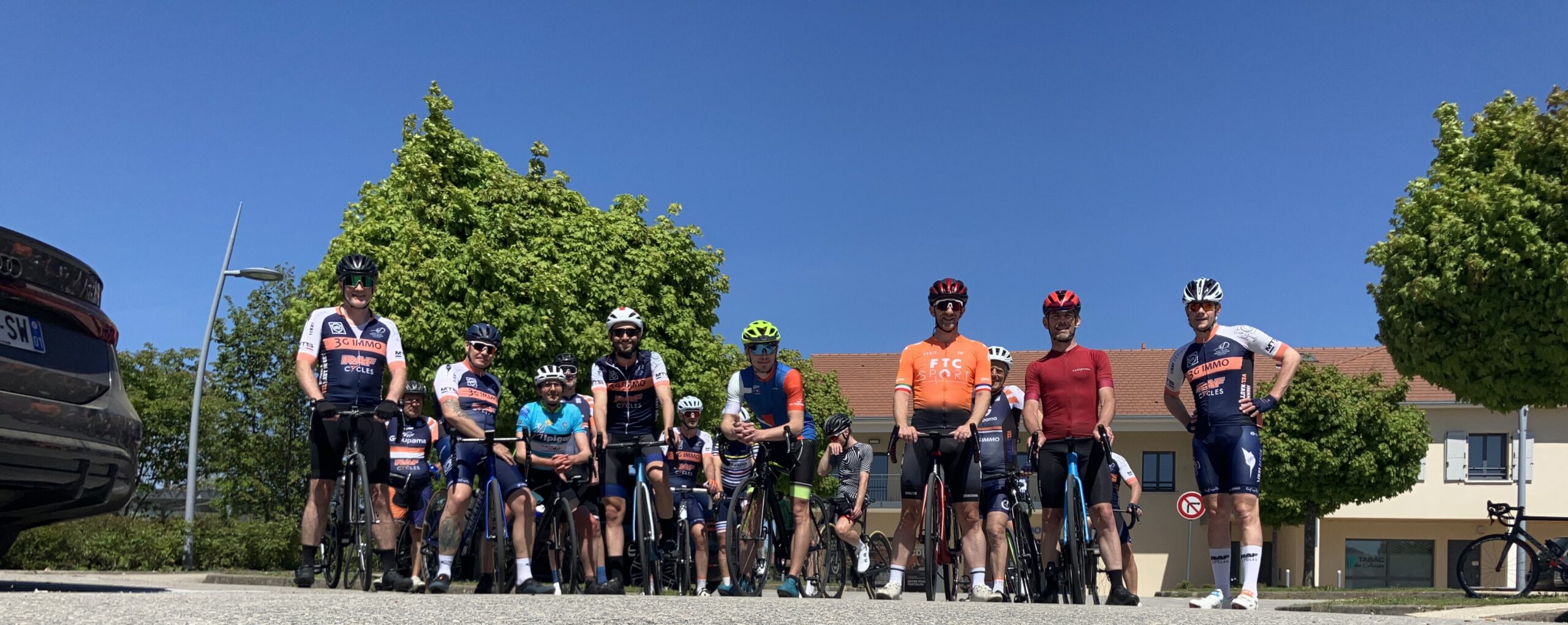 15 cyclistes pour 100km et 1200m D+ ce samedi 25 avril à Izernore