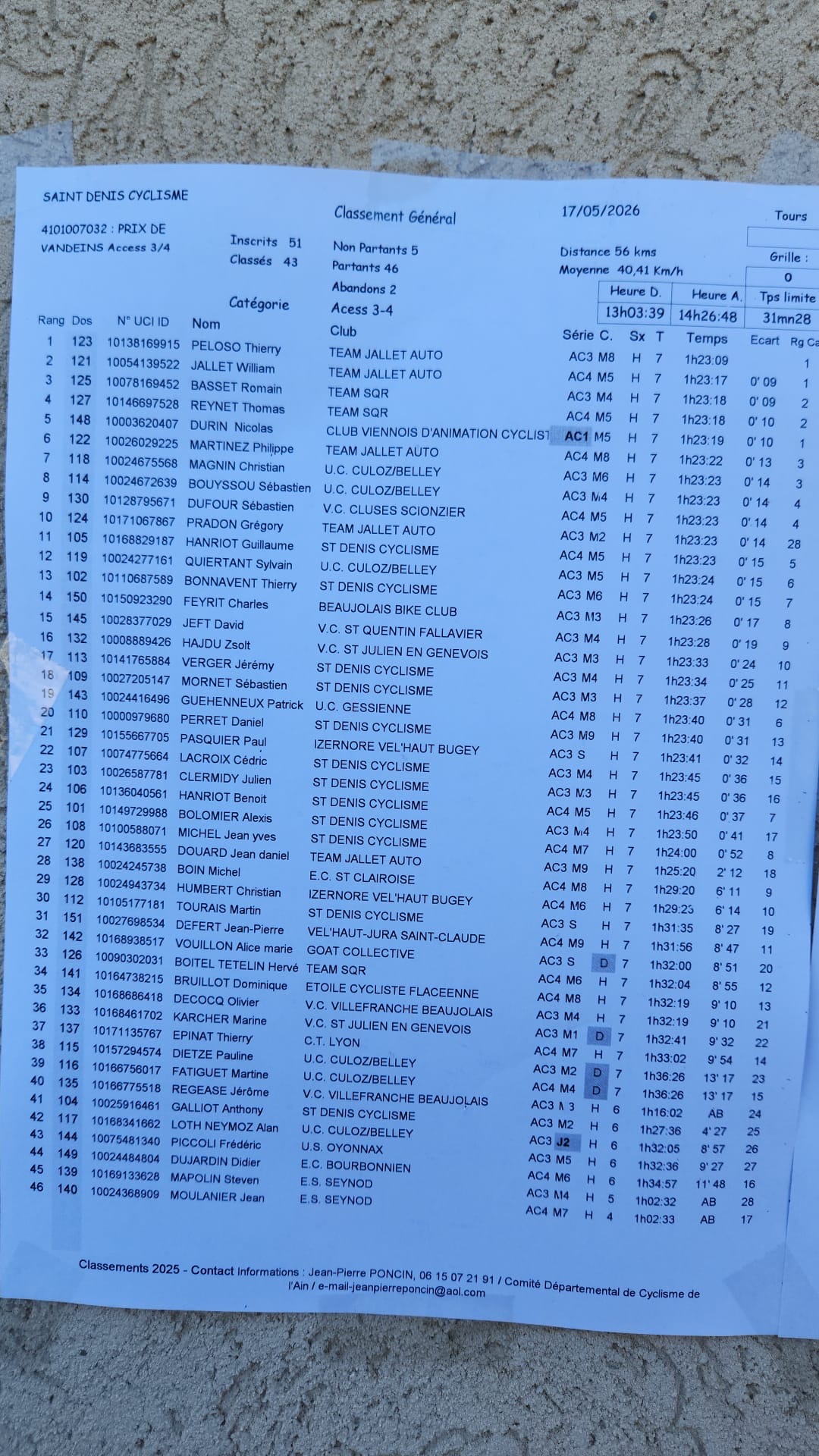 Prix de Vandeins 17 mai 2026